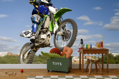 Visualisatie van het product