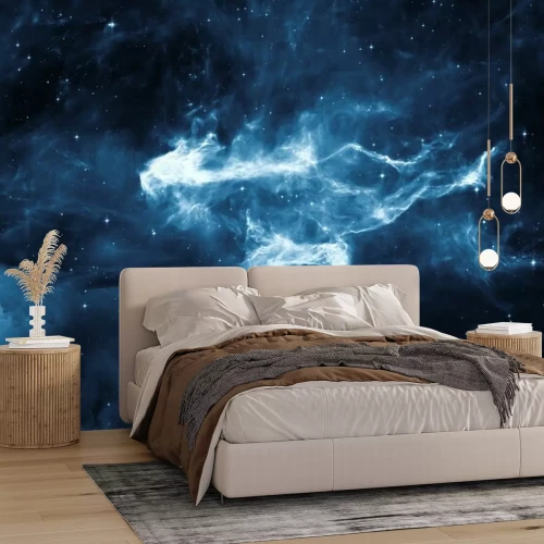 Fotobehang Blauw universum