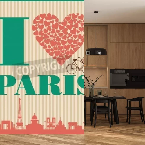 Fotobehang Franse herinneringen