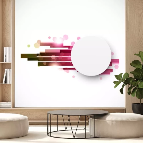 Sticker Abstracte achtergrond