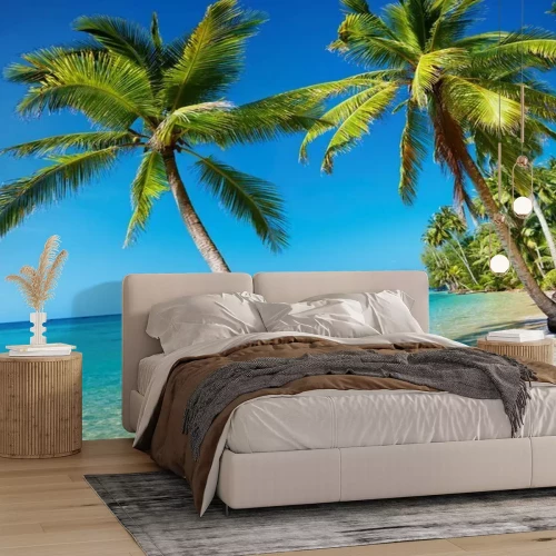 Fotobehang Tropen, strand en zand