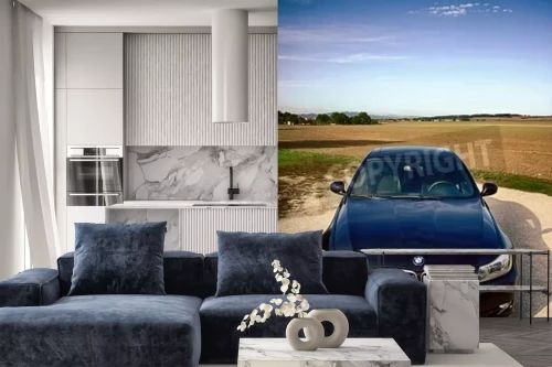 Visualisatie van het product