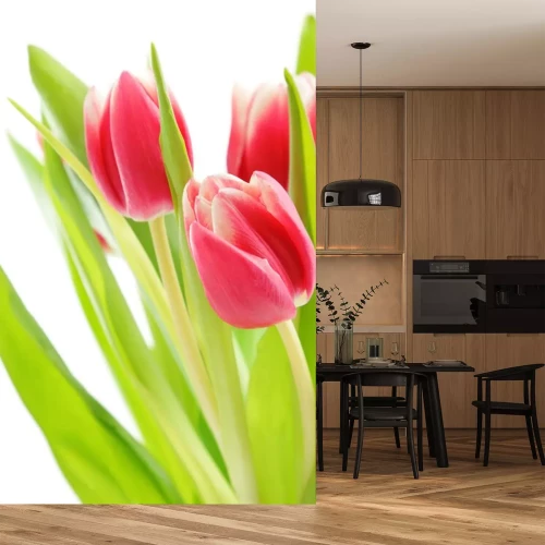 Sticker Boeket van drie bloemen