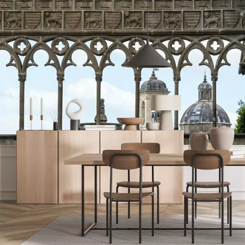 Fotobehang Italiaanse historische gebouwen