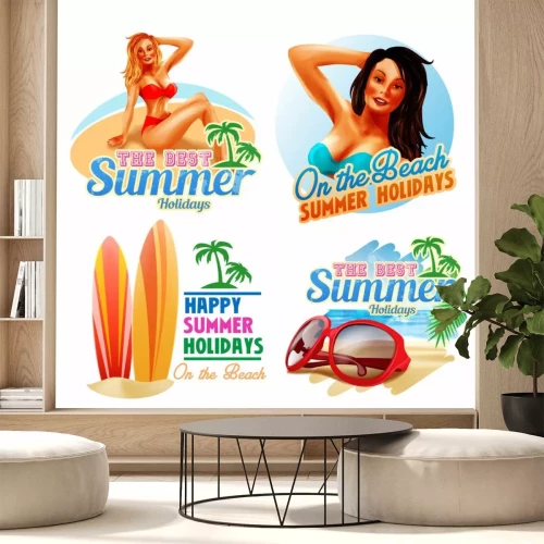 Sticker STICKERS ZOMERVAKANTIE