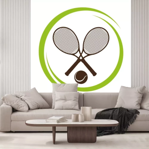 Sticker Sports design, vector illustration.