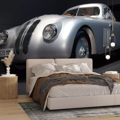 Fotobehang FRANKFURT - 20 september: BMW 328 MM Old timer - Efficient Dynamics op 63ste IAA (Internationale Automobil Ausstellung) in september 2009 in Frankfurt