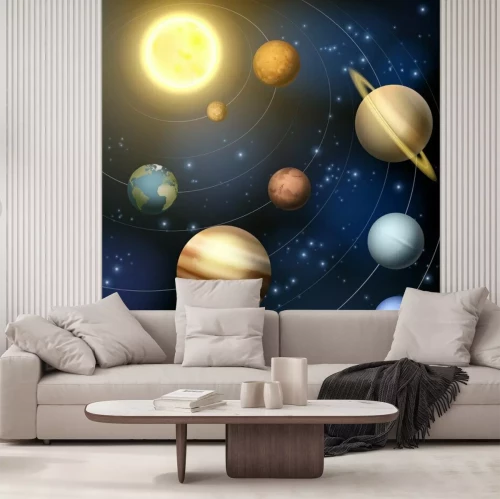 Fotobehang Planeten van het zonnestelsel