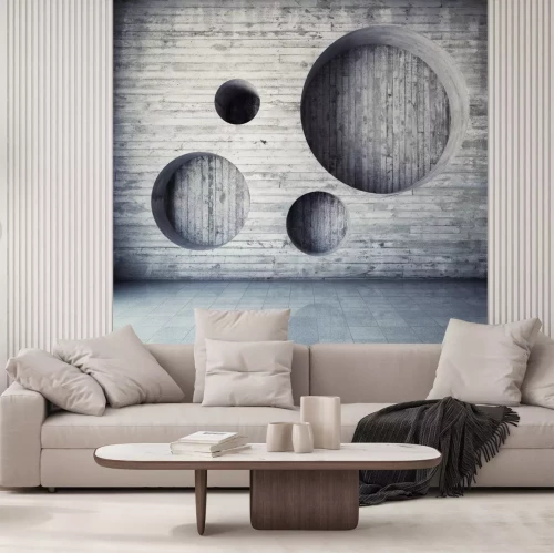 Fotobehang 3D baksteen