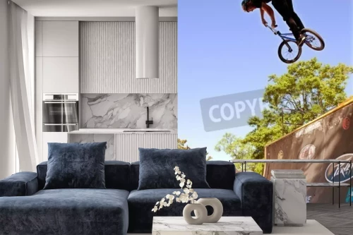 Visualisatie van het product