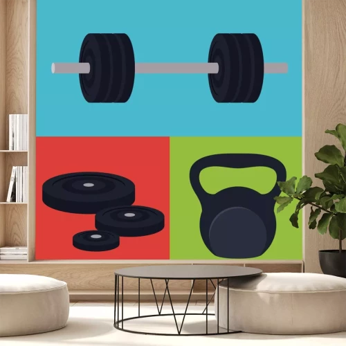 Sticker Fitness design.