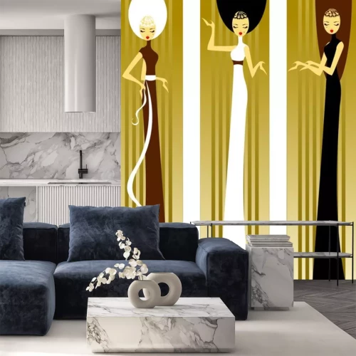 Sticker modelkai trzy