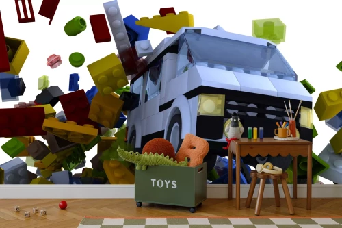 Visualisatie van het product