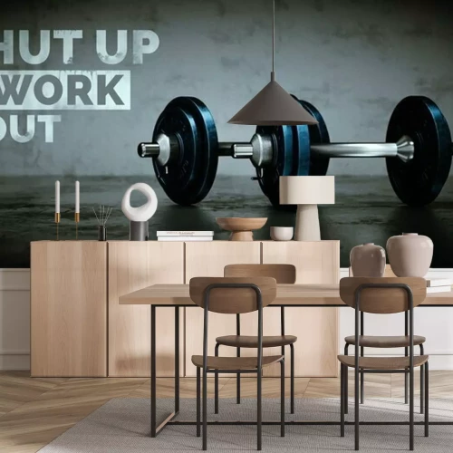 Sticker Halters in de sportschool