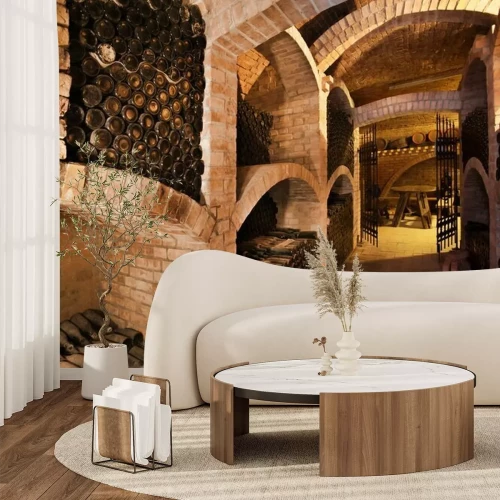 Fotobehang Wijnkelder