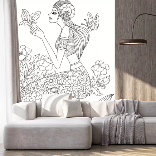 Sticker Steenbok of Overzeese Geit Twaalf Dierenriem