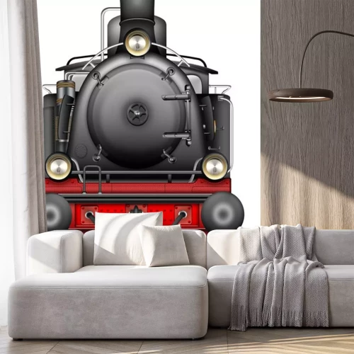 Sticker Oude stoomlocomotief