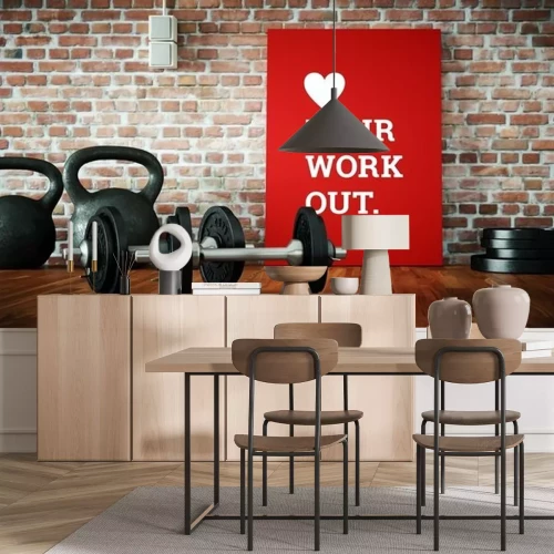 Sticker Fitnessruimte