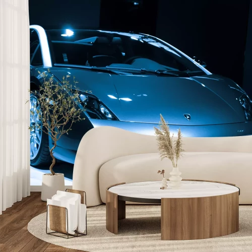 Fotobehang GUANGZHOU, CHINA - 26 november: Lamborghini Gallardo LP 560-4 Noctis sport auto op het display op de 9e China internationale automobiel tentoonstelling. op 26 november 2011 in Guangzhou China.