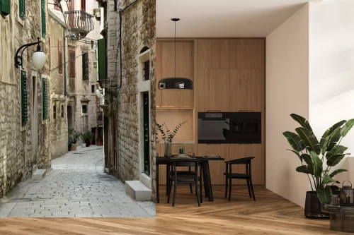 Visualisatie van het product