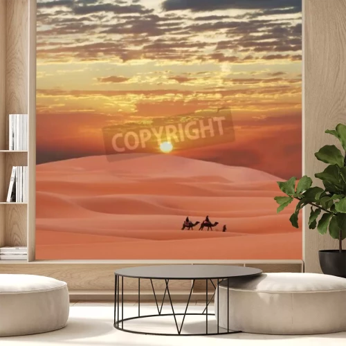 Fotobehang Enorme woestijn
