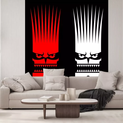 Sticker savage masker