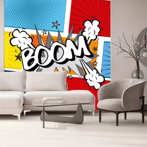 Sticker comic pop art