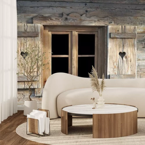 Fotobehang Holzhütte