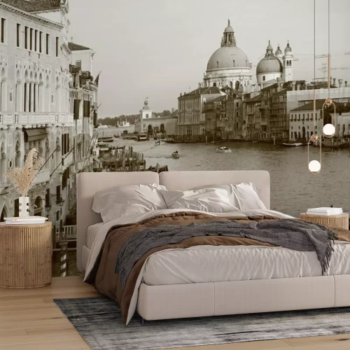 Fotobehang Zwart-wit beeld van Veneti?