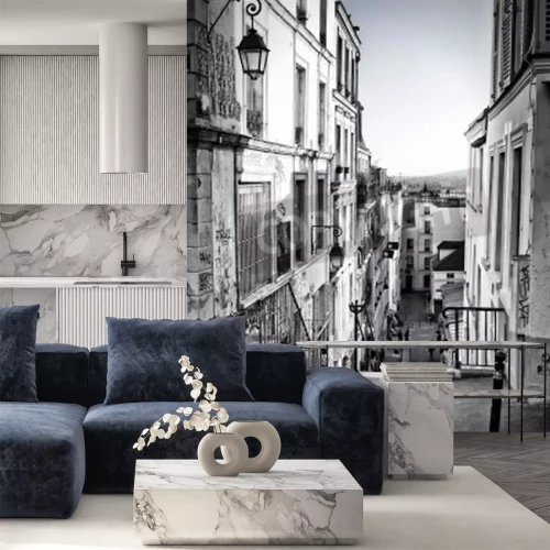 Fotobehang De straatjes van Parijs