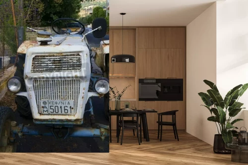 Visualisatie van het product