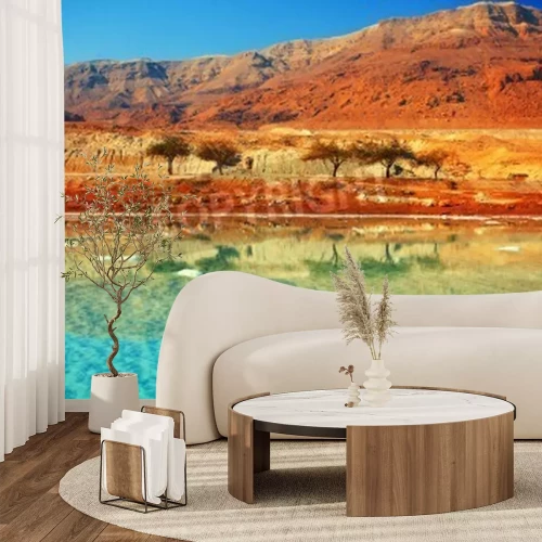 Fotobehang Woestijn en de Dode Zee