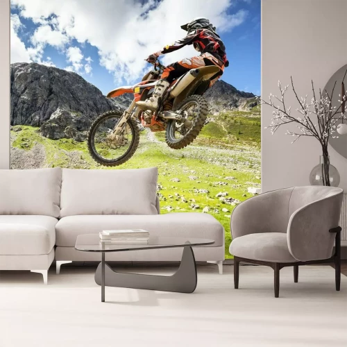 Fotobehang Motocross outdoor