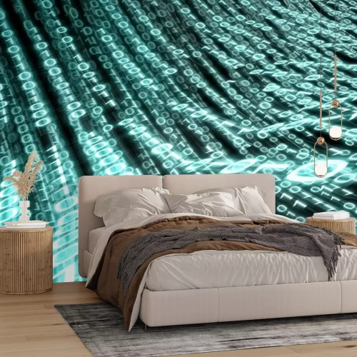 Fotobehang Ruimtelijk binair systeem