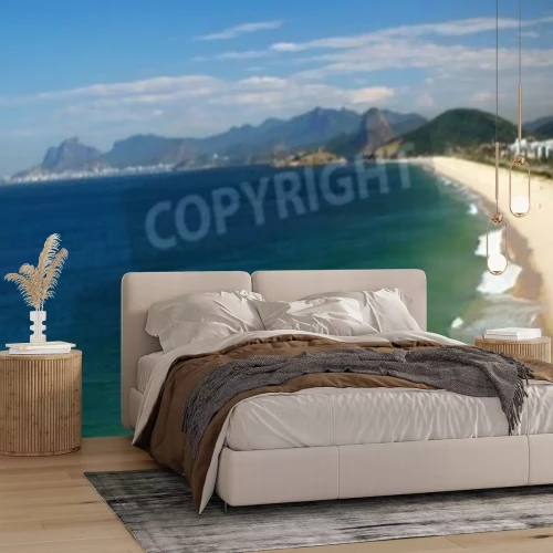 Fotobehang Tropische kustlijn in Brazilië