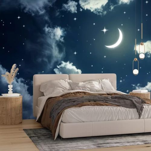 Fotobehang Prachtige sterrenhemel