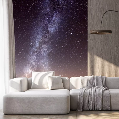 Fotobehang Sterren boven de woestijn