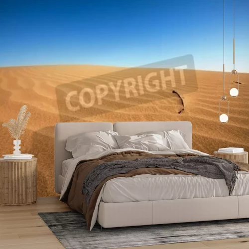 Fotobehang Woestijnzand in close-up