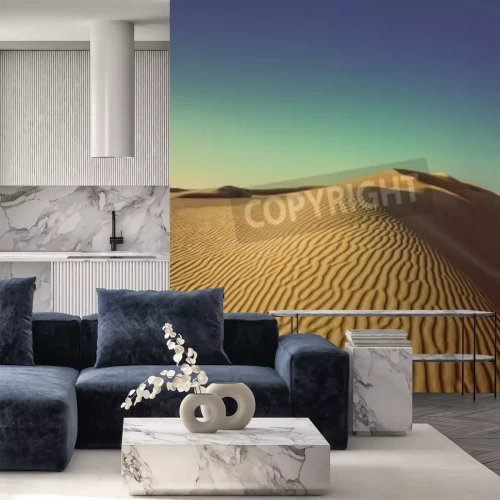 Fotobehang Vintage woestijn