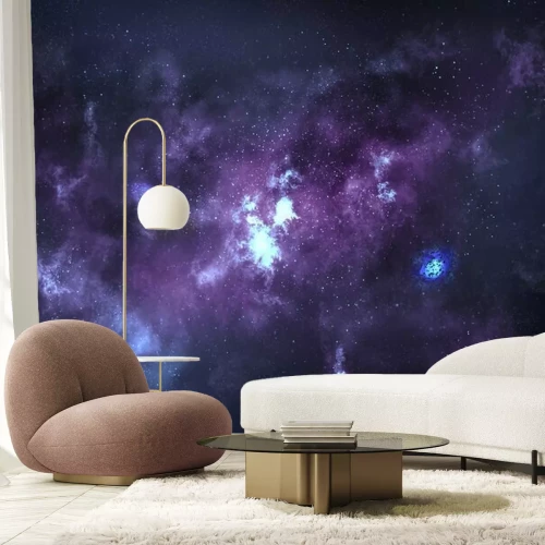 Fotobehang Paarse ruimte