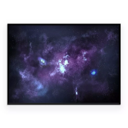 Poster Paarse ruimte