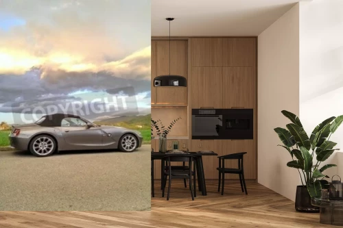 Visualisatie van het product