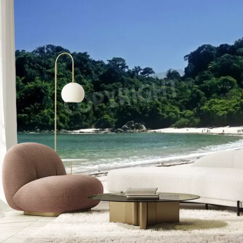 Fotobehang Tropisch strand in Costa Rica