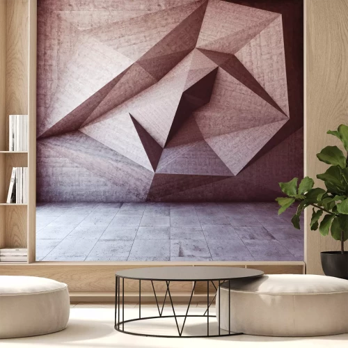 Fotobehang 3D violet