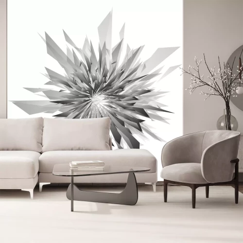 Fotobehang 3D abstracte bloem