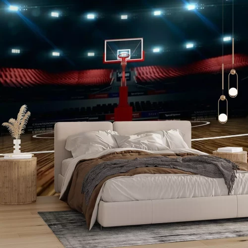 Fotobehang Basketbalveld Sportarena