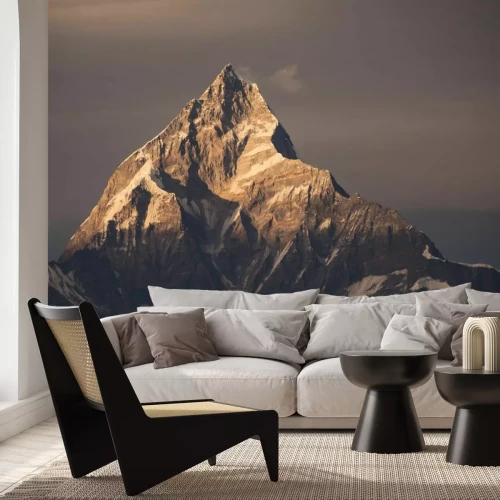 Fotobehang Uitzicht op het Himalaya-toplandschap