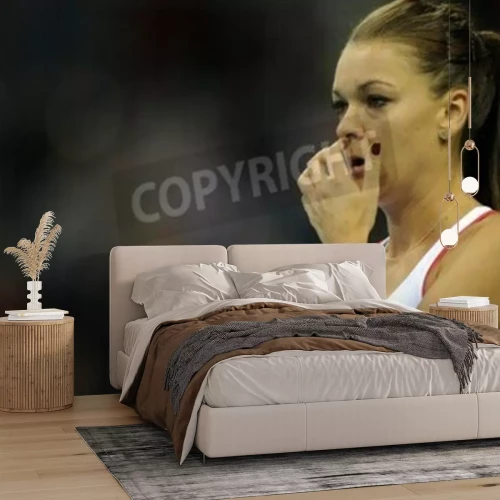 Fotobehang Agnieszka Radwanska tennisspeelster