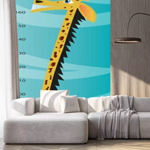 Sticker Giraffe maatbeker