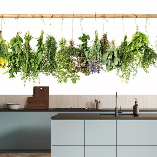 Sticker Drogen van veldkruiden